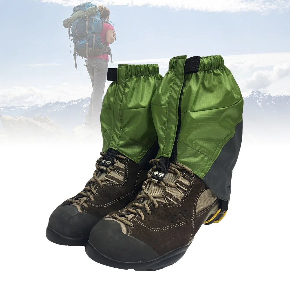 

Outdoor Ankle Gaiters Hiking Foot Covers Adjustable The Snow Walking Low Travel