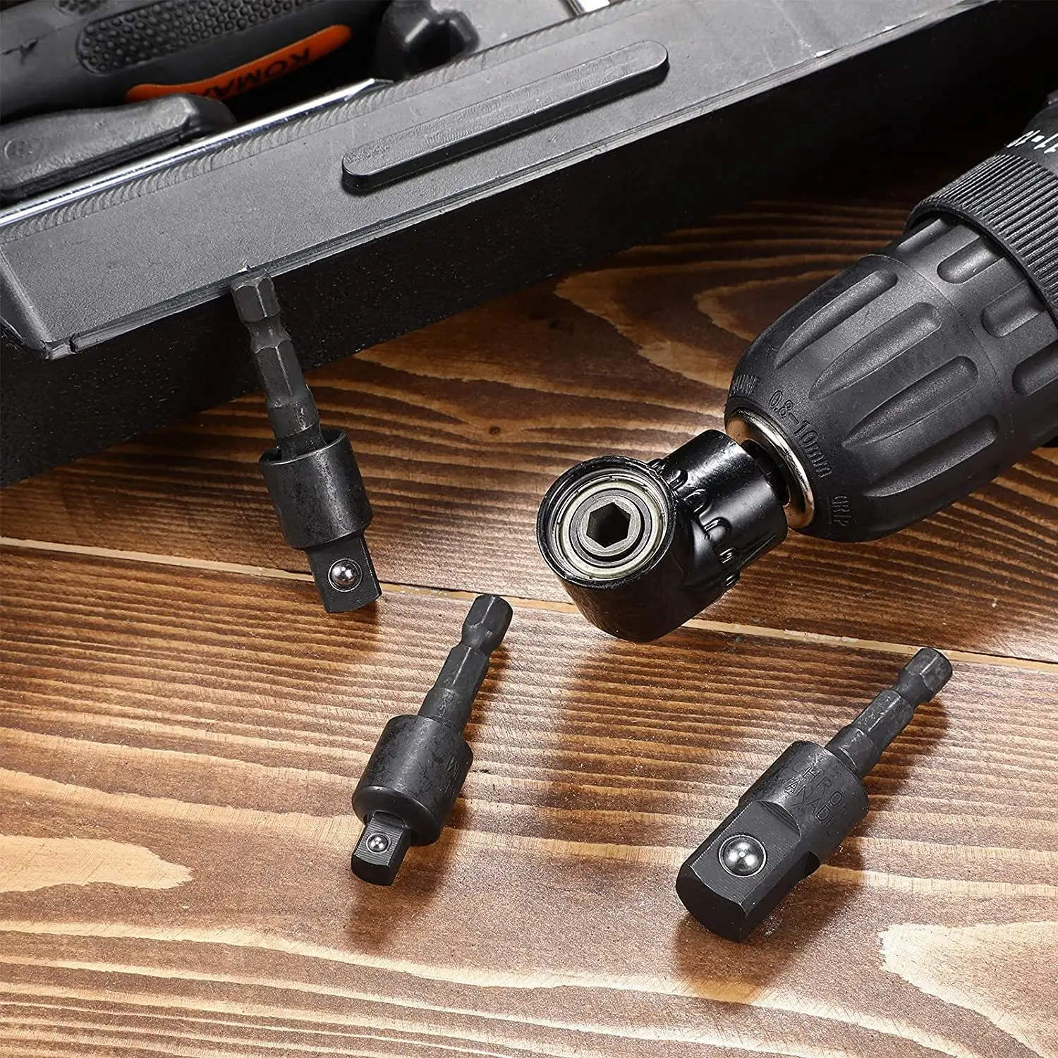 Удлинитель с шестигранным хвостовиком 1/4 &quot поворот на градусов |