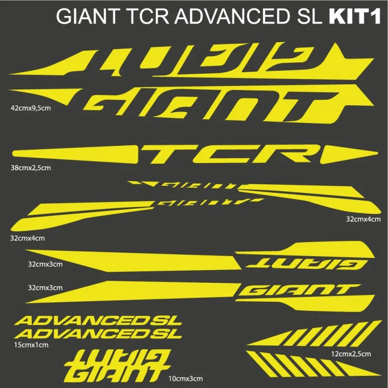 

Наклейка на раму GIANT, для горного велосипеда, G-16