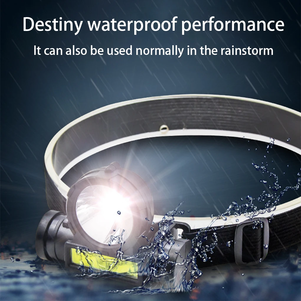 

Яркий Перезаряжаемый налобный фонарь для ремонта и обслуживания автомобилей, 2 режима