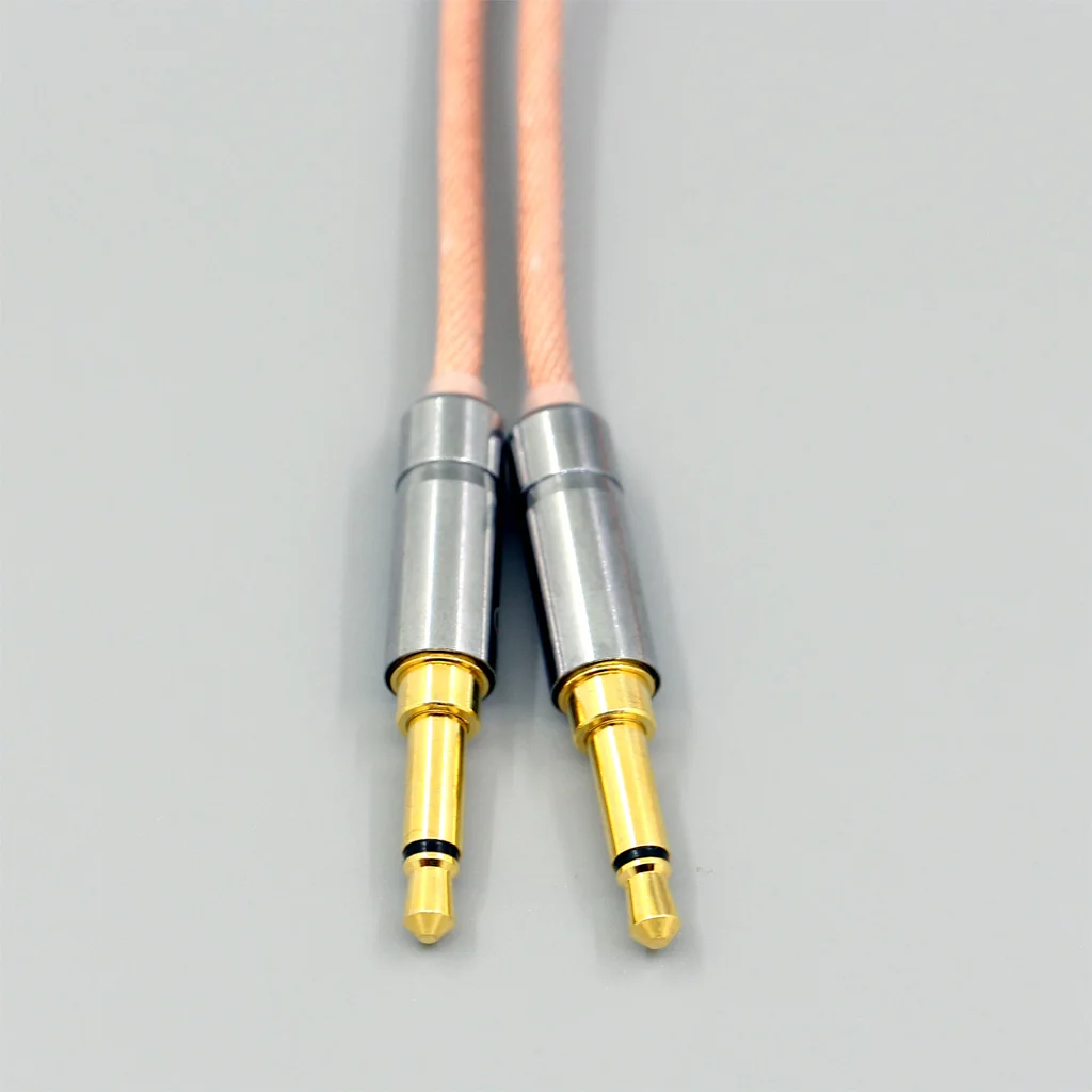 Type6 756 core Shielding 7n Litz OCC Earphone Cable For Onkyo A800 Philips Fidelio X3 Headphone 3.5mm Pin enlarge