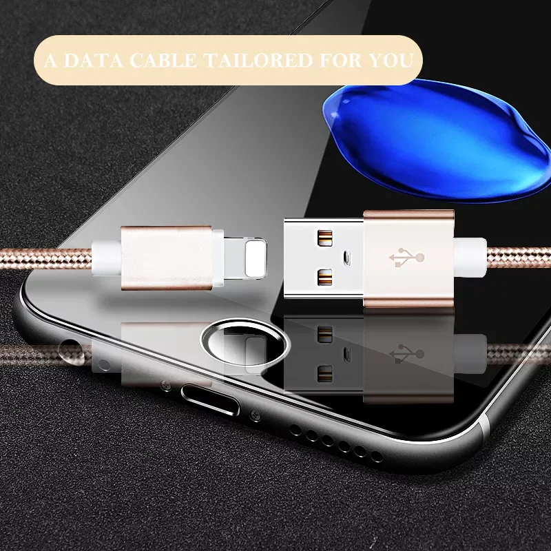 

Cable for iPhone Fast Charger Lighting USB Cables Charging Cord For iPhone XR Xs Max X For iPhone 10 8 7 6 5 Plus iPad