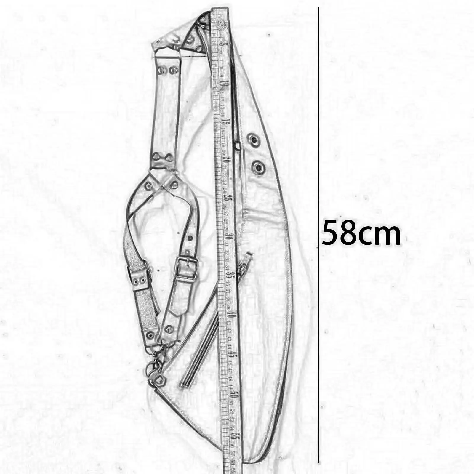 Скрытая сумка через плечо для подмышек сумка-кобура путешествий рыбалки походов