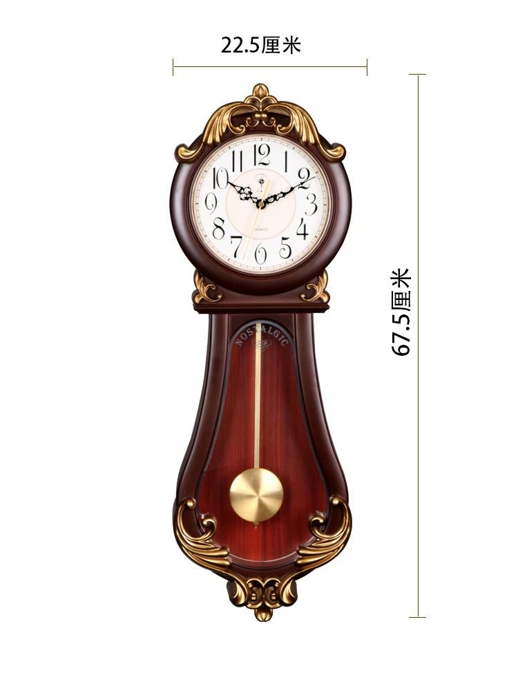 

Часы North Star настенные часы Домашние креативные модные настенные часы Новые китайские маятниковые часы кварцевые часы