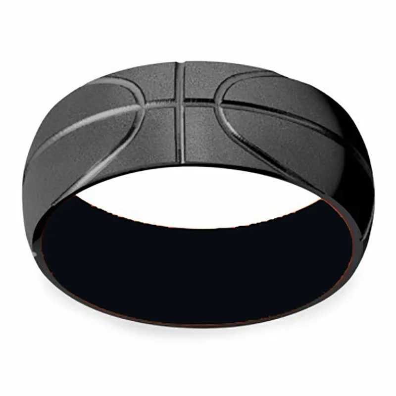 Sports ring. Кольцо Баск. Матовое нержавеющее кольцо. Стандарт Баск кольца.
