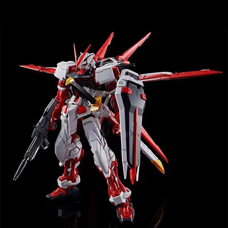 

New Da Ban Gao Gao Model Hg Red Alien Freshman Free Attack Unlimited Justice Eg Niu Ba Batos Assembled Children's Birthday Gift