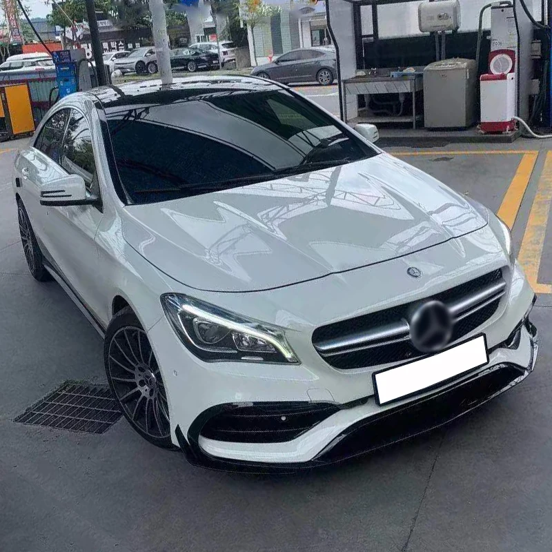 do konwersji zderzaków samochodowych Zestaw karoserii Mercedes benz CLA klasa W117 2013-2019 wyglądu CLA45 AMG