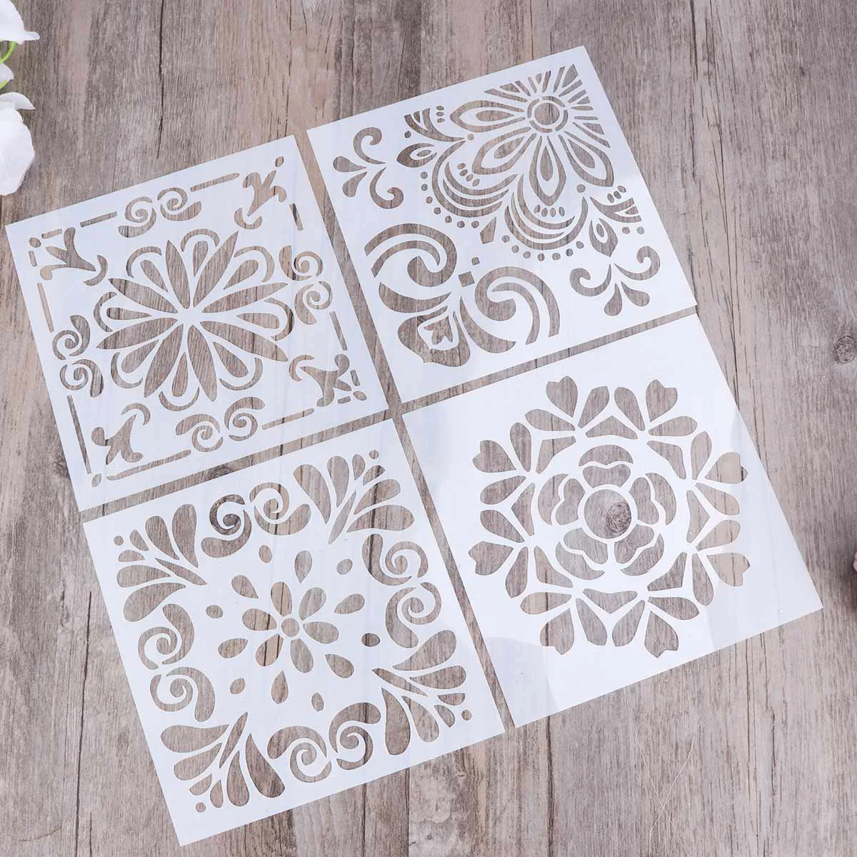 Печатная форма искусственная для украшения торта доска рисования ретро-шаблон