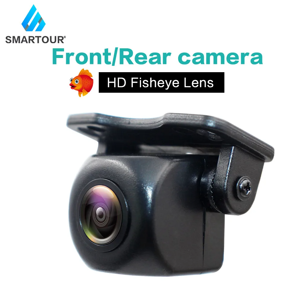 

SMARTOUR Fisheye len Car Rear View Camera HD Wide Angle Degree Night Vision Reverse Backup Parking Waterproof Reversing Camera