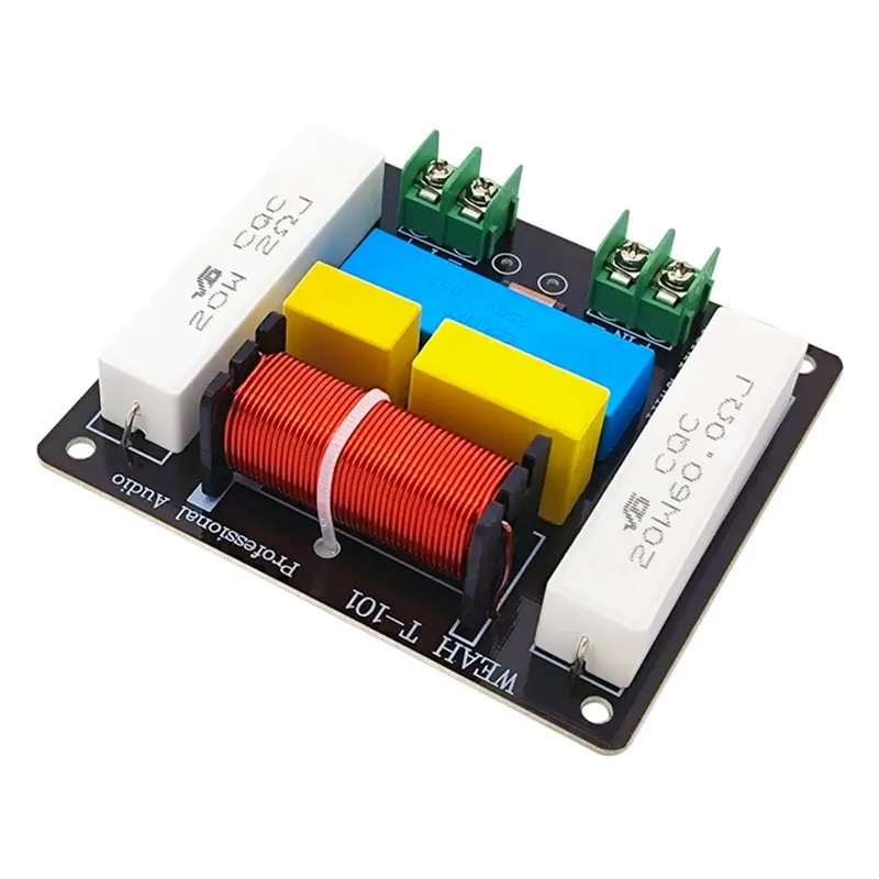 FEDI-2X T-101 300W Одноканальный аудио-кроссовер для динамиков, чистый твитер, профессиональный кроссовер для KTV и сценических акустических систем (art.: 3920db56fc70d) - 3920db56fc70d