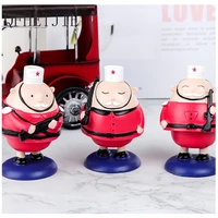 qfhetjie 2022 car ornaments personalized cute shaking soldier car decoration auto interior accesories gifts free shipping sale