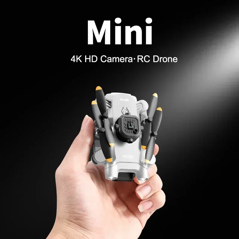 

HJ Foldable Quadcopter 4K 1080P HD Camera RC Mini Drone WiFi FPV Obstacle Avoidance RC Helicopter Small Dron Toys For KidsToy