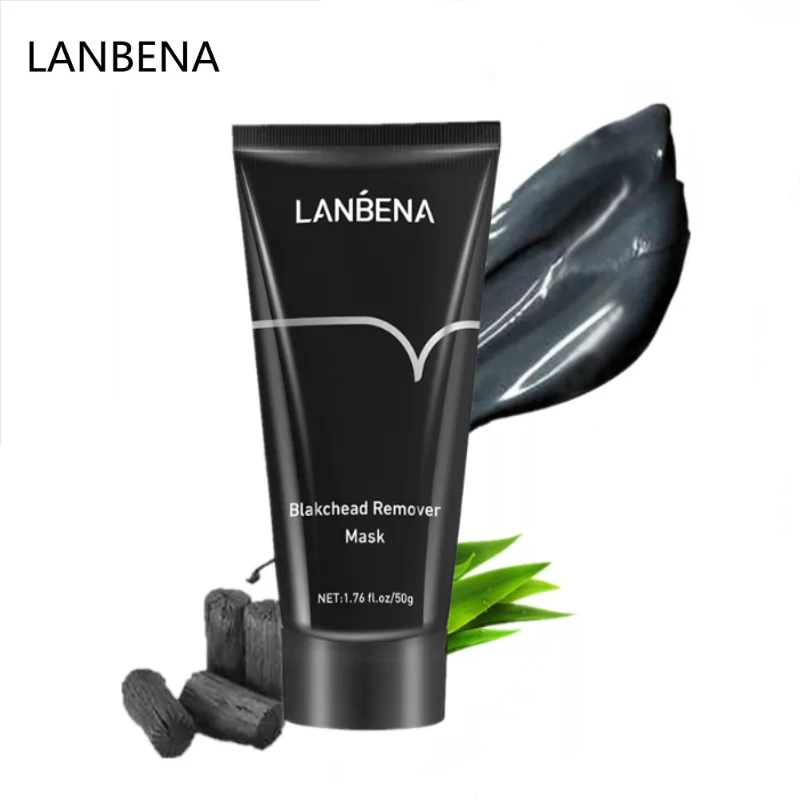 

Средство для удаления черных точек LANBENA, маска для лица, маска для контроля жирности носа, маски для глубокого очищения акне, косметика для к...