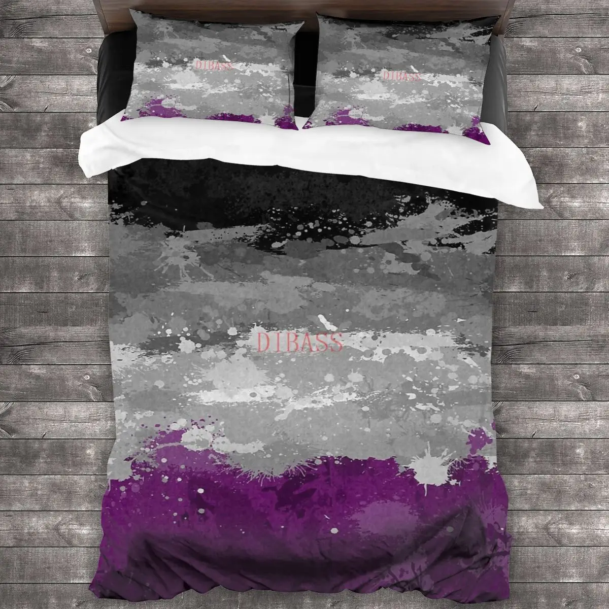 

Асексуальный разбрызгивающий флаг, мягкая искусственная кожа с 2 наволочками, пододеяльник с застежкой-молнией