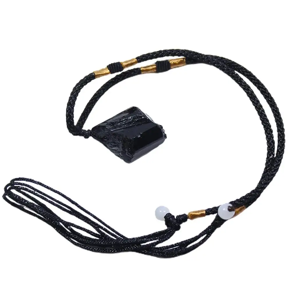 

Черный турмалин подвеска