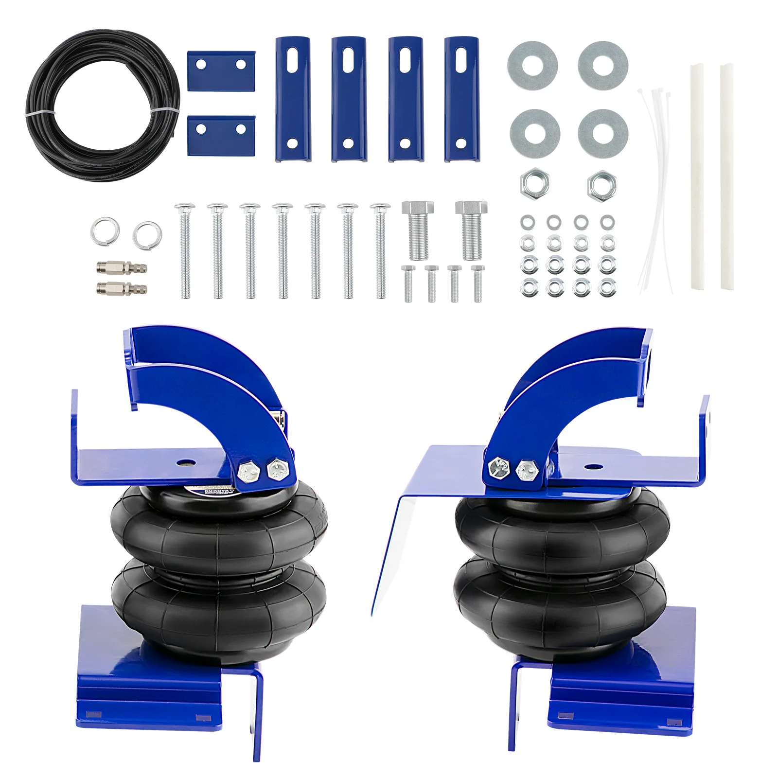 Air Helper Spring Kit Bracket Set for Toyota Tacoma 4WD 2005-2020 Air Spring Suspension Leveling Kit 5000lbs