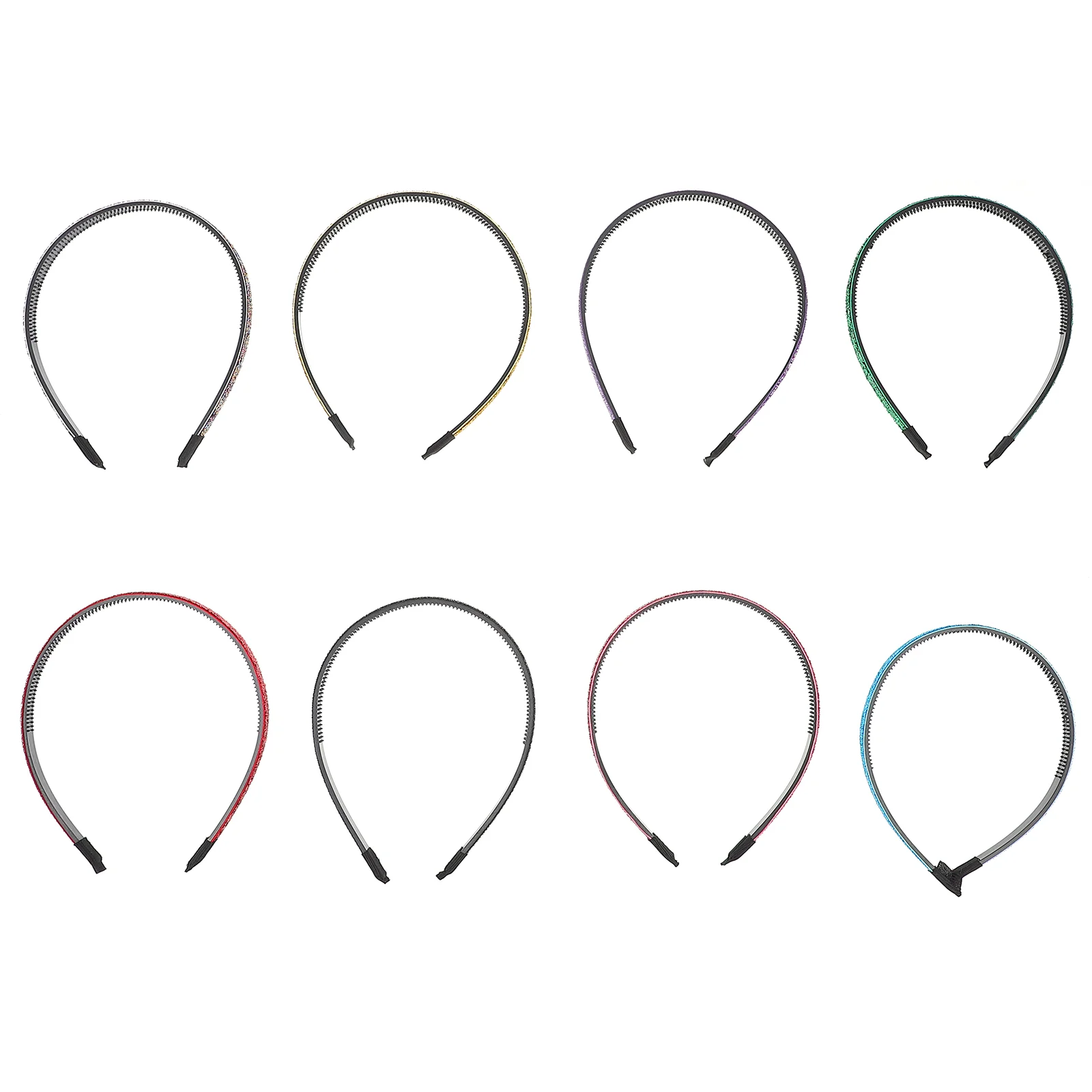 

8Pcs Kids Headbands Glitter Hairbands Hair Accessory for Child Teens Girls