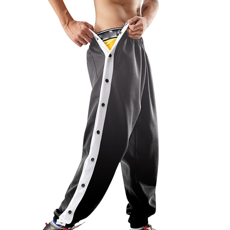 

Повседневные свободные штаны со средней талией для спортзала, мужская одежда 2023, мужские брюки в стиле хип-хоп, уличная одежда, модные брюки с градиентом и боковыми пуговицами