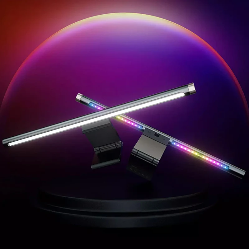 

Компьютерная Подвесная лампа LYMAX G1, устройство для обучения защите глаз в музыкальном ритме, настольная лампа для компьютера, игровой монитор