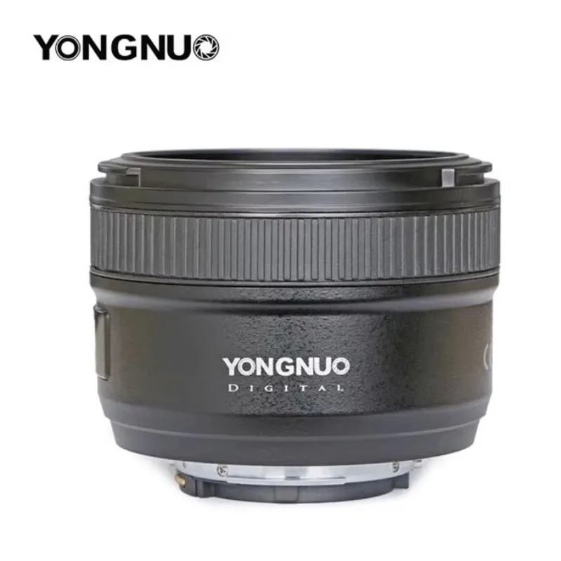 Фото Объектив Yongnuo YN50mm F1.8 с большой апертурой и автофокусом для DSLR-камер D800 D300 D700 D3200 D3300 D5100 D5200 D5300 (модель 2026 года) №3