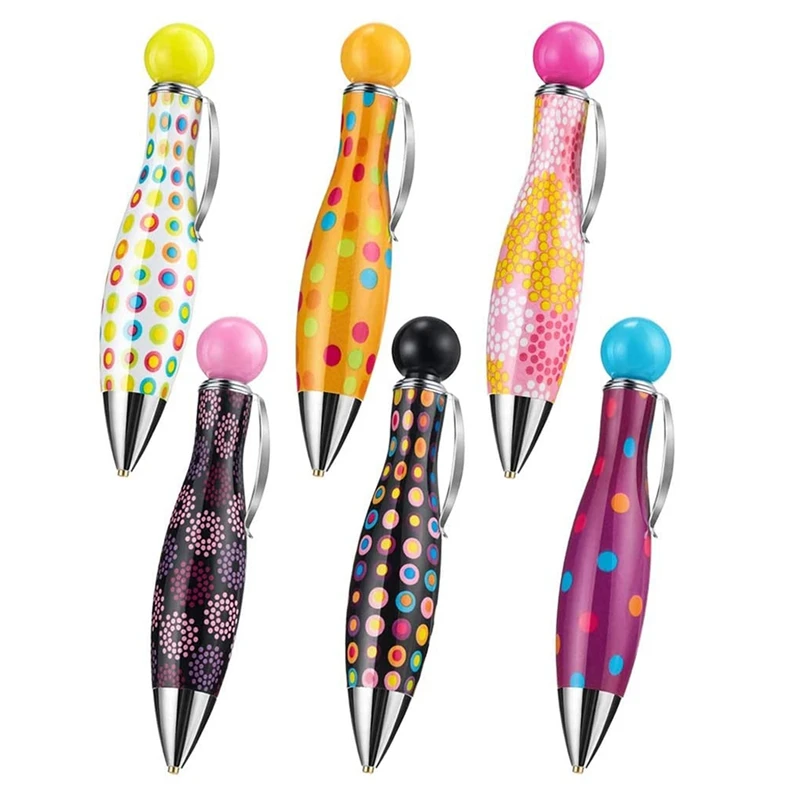 

Diamond Painting Drill Pens, 6 Pcs 5D Point Drill Pen Diamond Art Painting Pen Diamond Art Painting Accessories Tool Kit