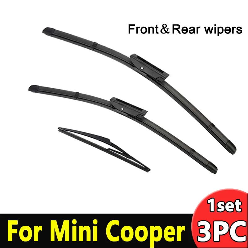 

Wiper Front & Rear Wiper Blades Set For Mini Cooper R56 Hatch 2012 - 2013 Windshield Windscreen Window 19"+18"+10"