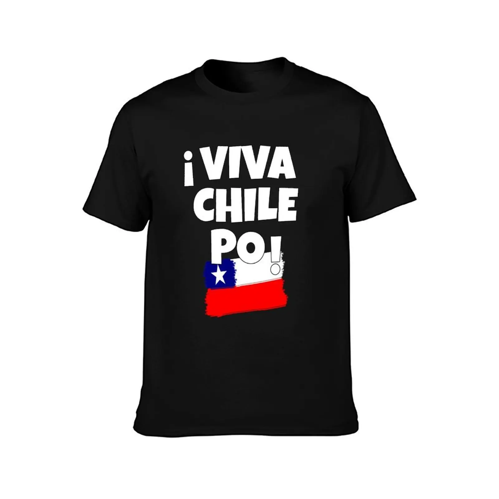 Фото Футболка Viva Chile Po с художественным дизайном для тех, кто родился в Чили, дышащая футболка с короткими рукавами для занятий спортом №2