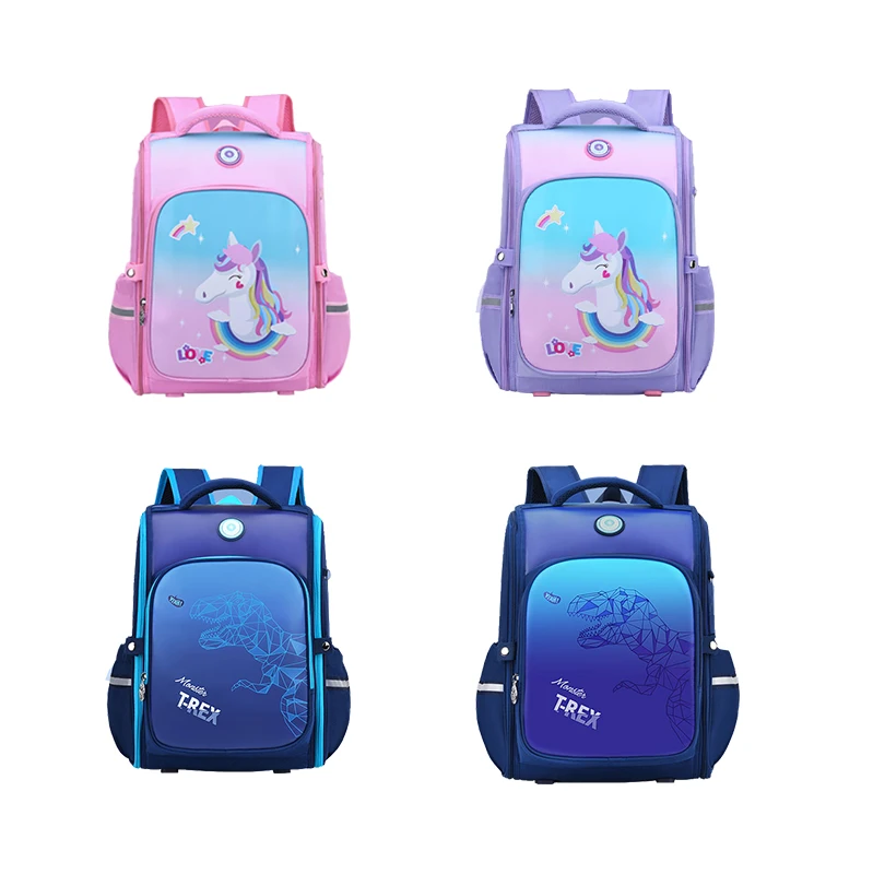 New all-in-one 3D backpack for ridge protection and load reduction Super cute kid backpack   6635