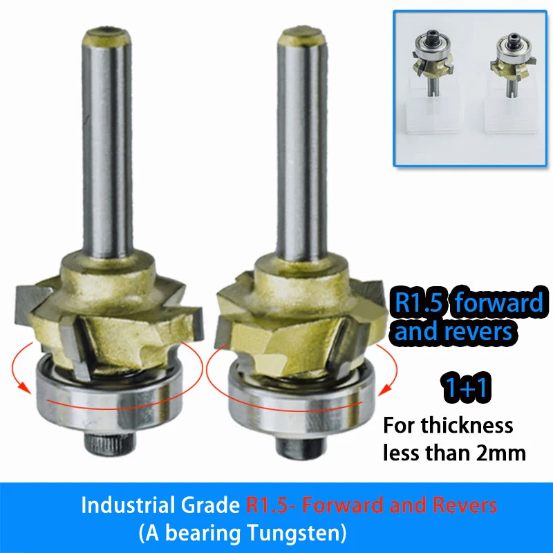 Высококачественный набор фрез с 4 канавками деревообрабатывающий фрезерный