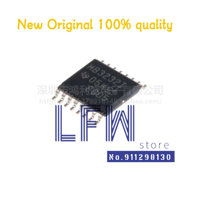 

10pcs/lot MAX3232IPWR MAX3232IPW MB3232I MB3232 TSSOP-16 Chipset 100% New&Original In Stock