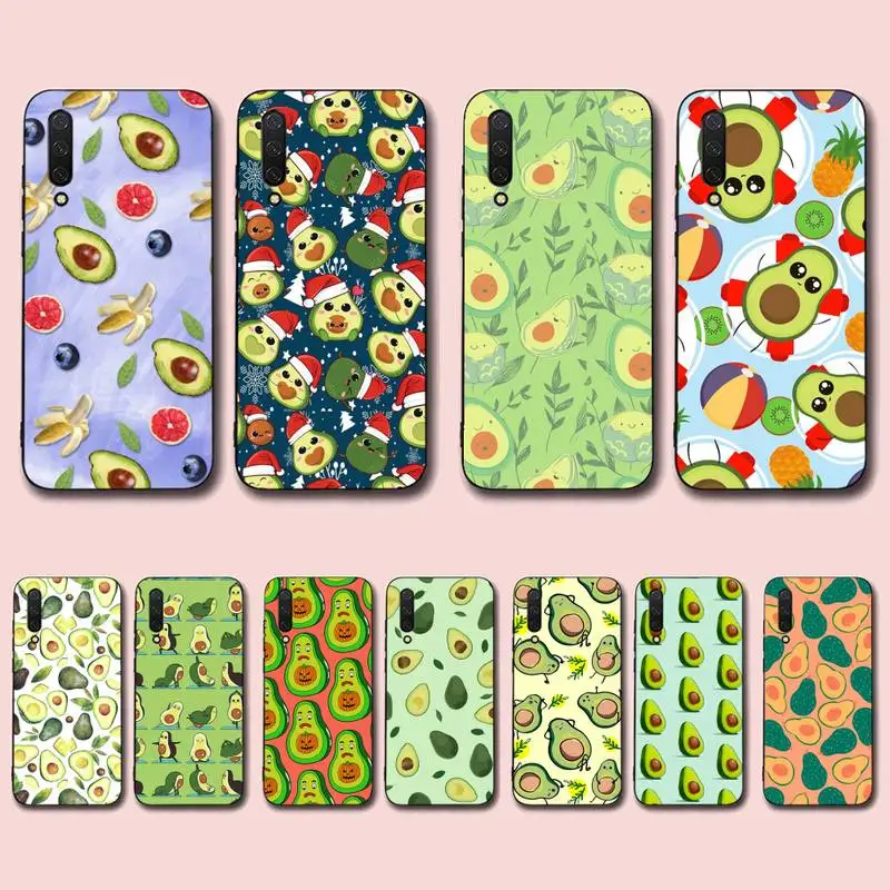

Cute Cartoon fruit avocado Phone Case for Xiaomi mi 5 6 8 9 10 lite pro SE Mix 2s 3 F1 Max2 3