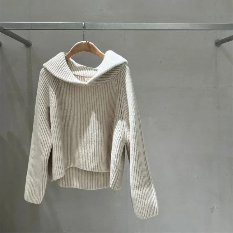 Свитер KH @ IT * E женский осенне-зимний утепленный вязаный свитер с большими