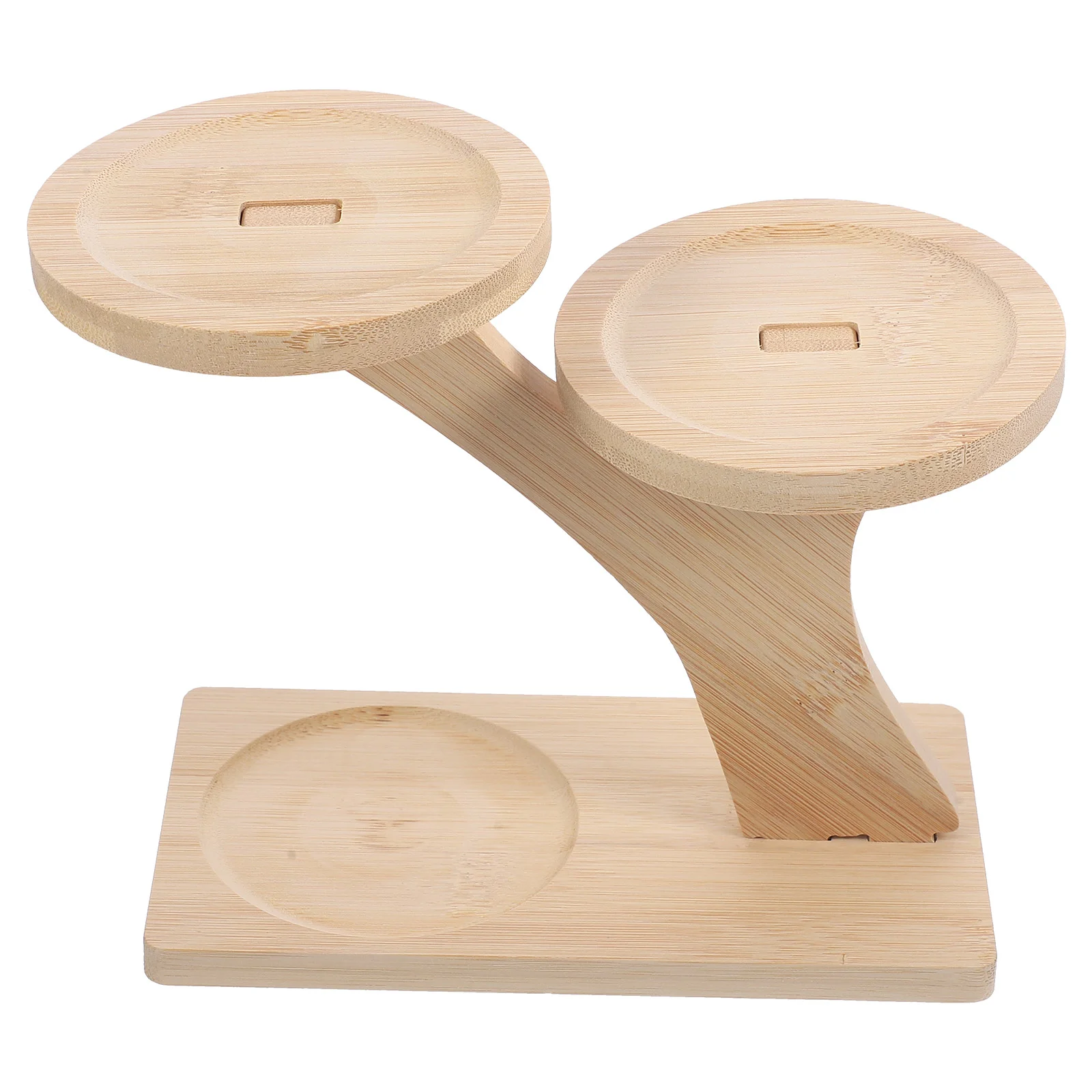 

Flower Rack Plant Pot Holder Stand Vases Centerpieces Wood Shelf Stands Indoor Window Office