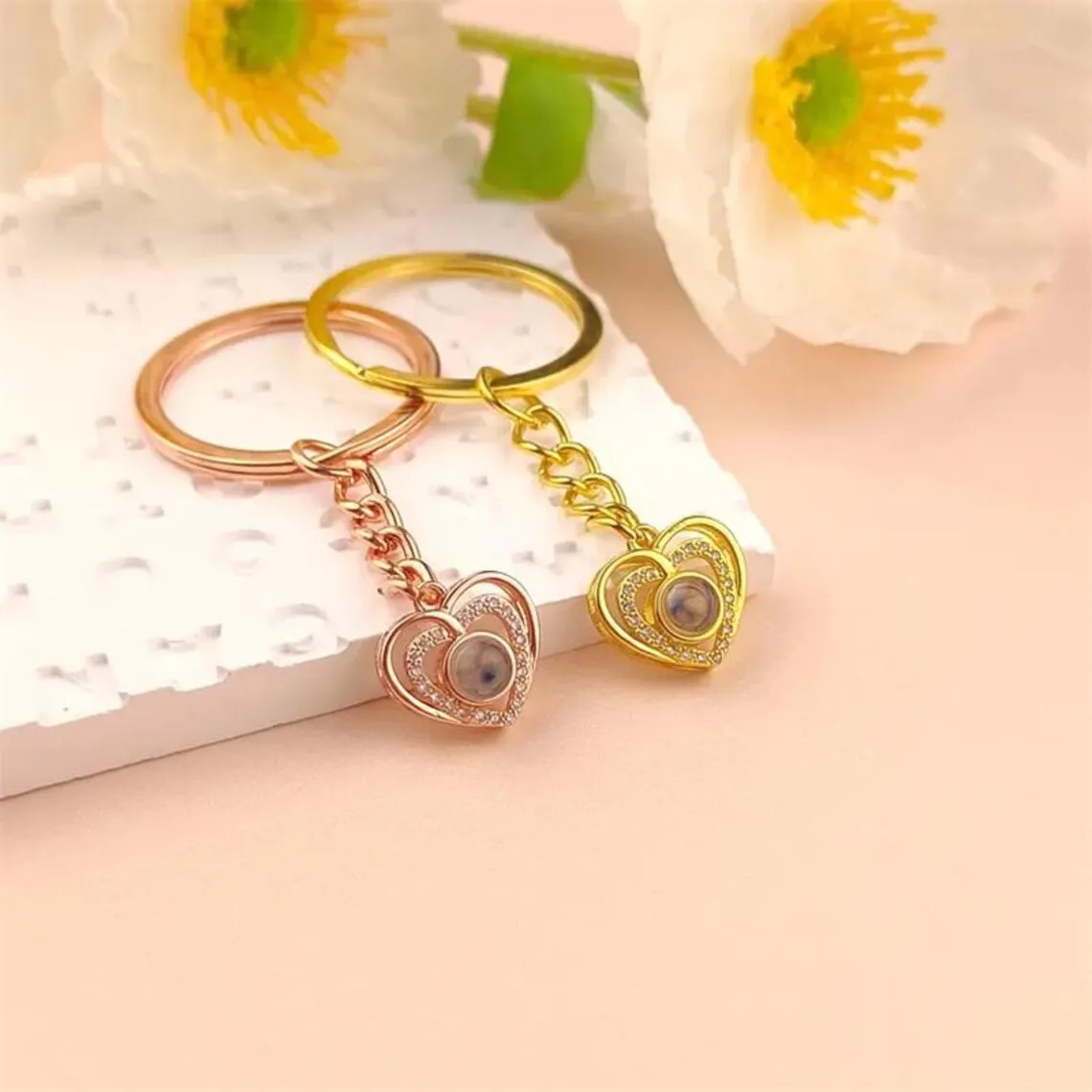 Подвеска в виде сердца с фианитом