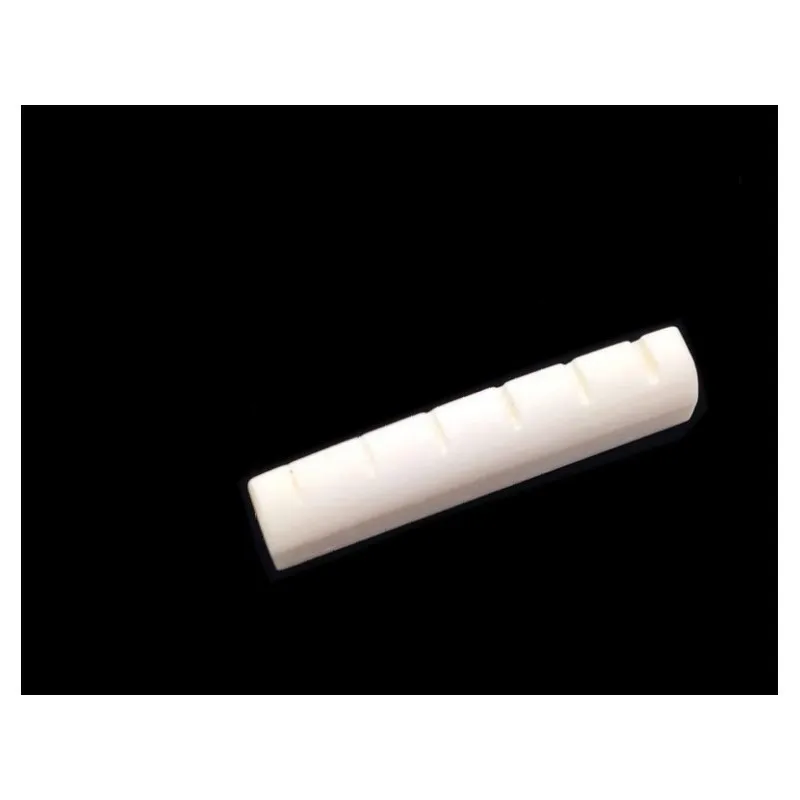 

Guitar nut, upper and lower nut, cow bone material, black and white guitar bridge