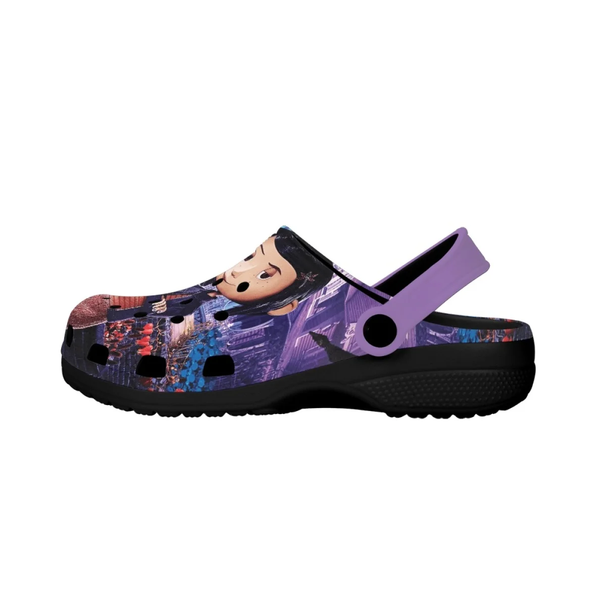 Summer Outside Wear Non-slip Slippers Coraline The Secret Door Anime Design Beach Sandals Female Home Lightweight Slides Girls