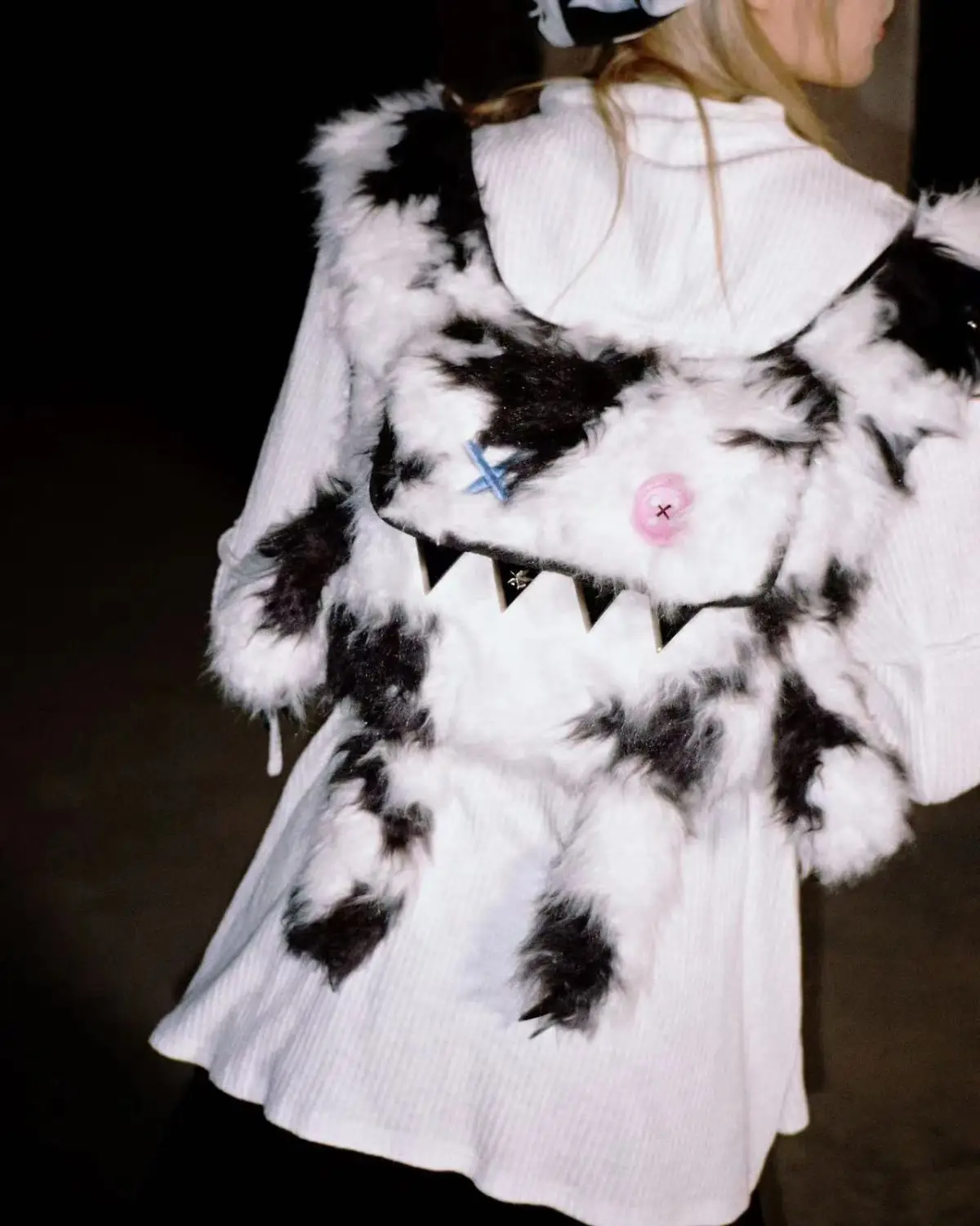 Милый крутой черный мини-рюкзак JIAERDI женский кожаный шикарный рюкзак в стиле