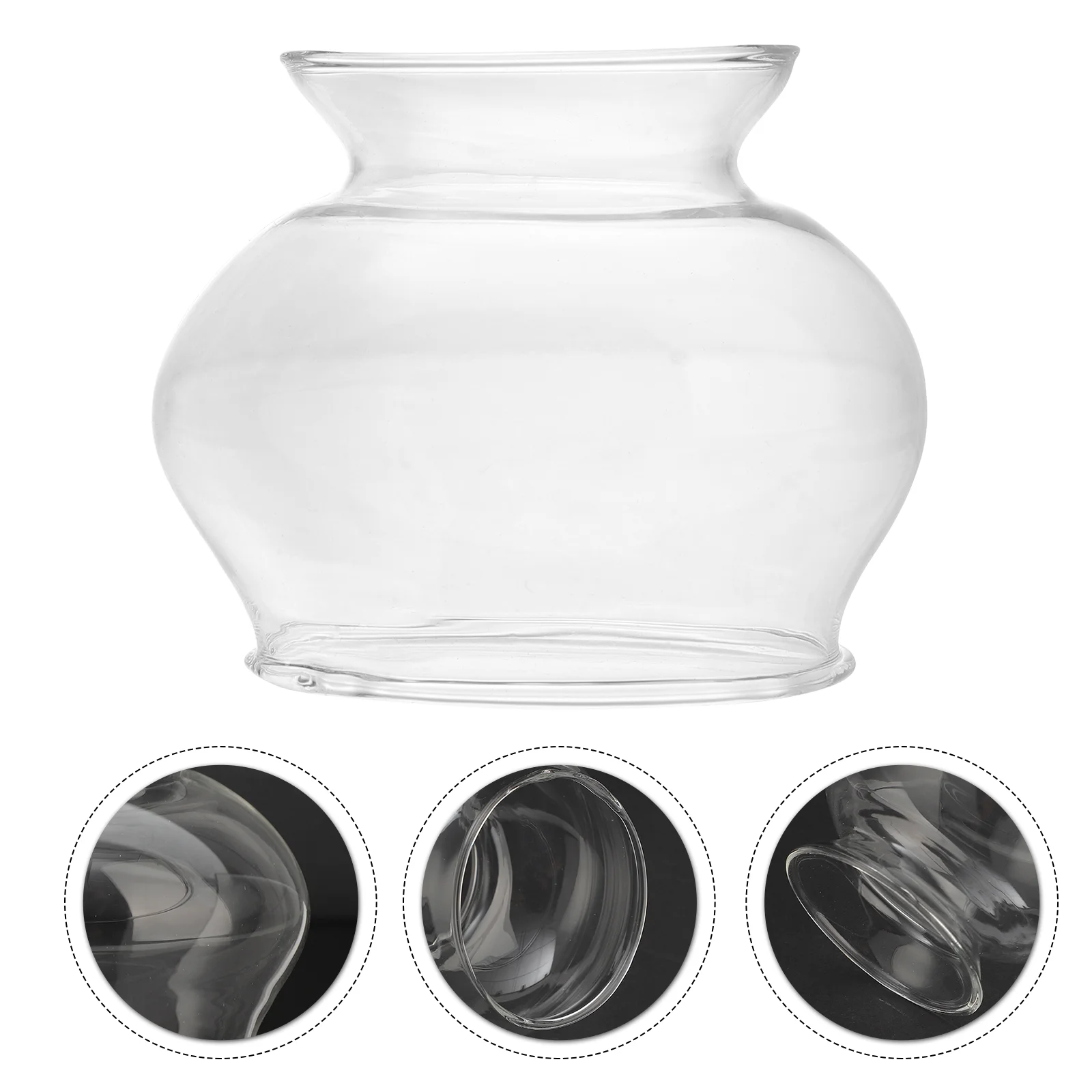 

Lamp Oil Cover Replacement Chimney Clear Kerosene Shade Lampshade Globe Retro Transparent Accessory Diy Protector Lantern Light
