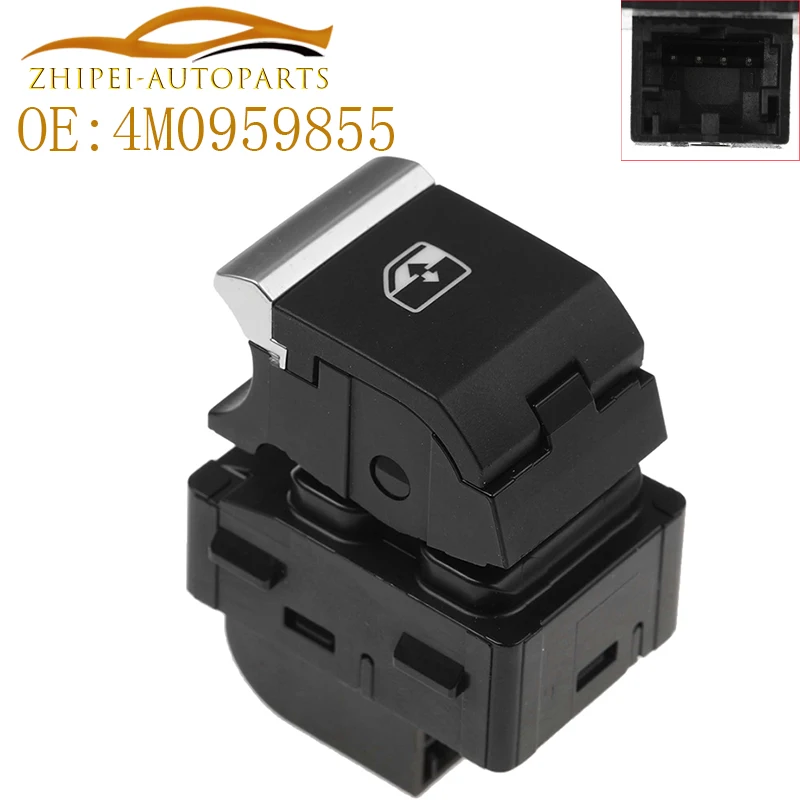 

4M0959855 Переключатель управления стеклоподъемником двери автомобиля подходит для A4 A5 Q5 Q7 Q8 RS4 RS5 RSQ8