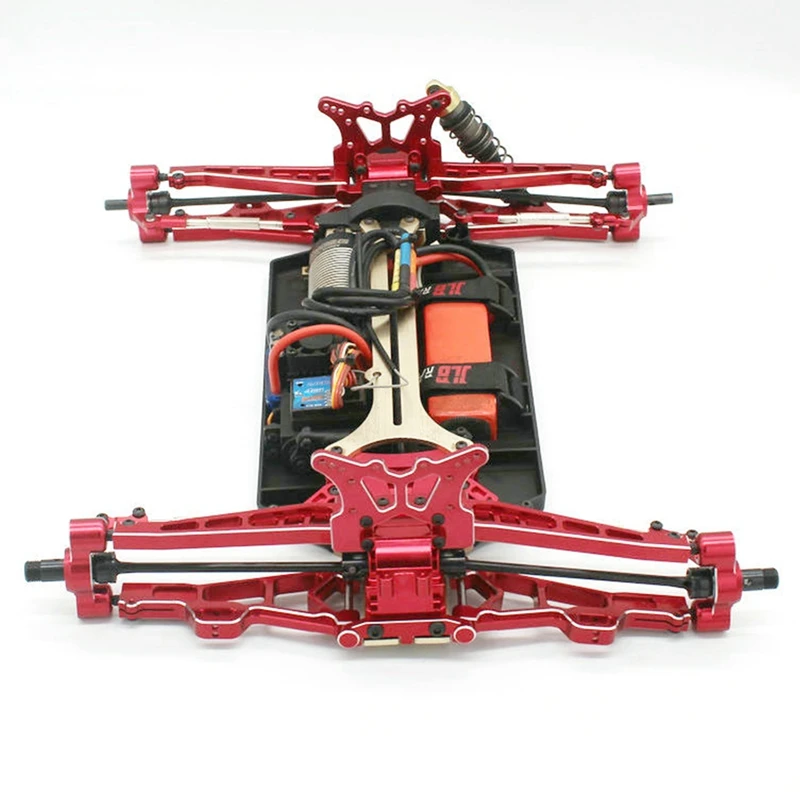2 шт. металлическая передняя и задняя тяга EA1018 для JLB Racing CHEETAH 11101 21101 J3 Speed 1/10 детали