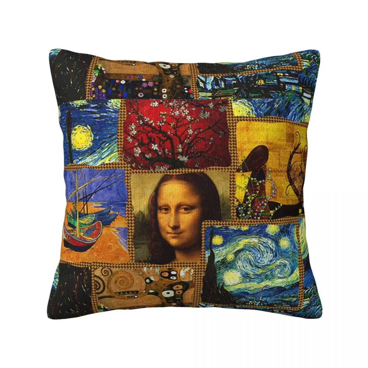 

Famous Painting Throw Pillow Cover Decorative Pillow Covers Home Pillows Shells Cushion Cover Zippered Pillowcase