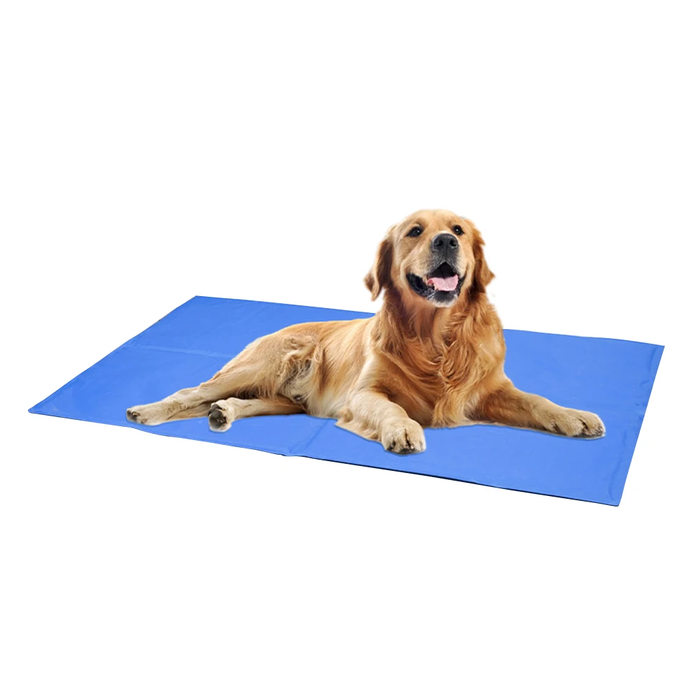 

Dog Cooling Mat Summer Pad Ice Pad For Dogs Cat Breathable Blanket Cushion Pet Dog Bed Pet Mat 40x30cm