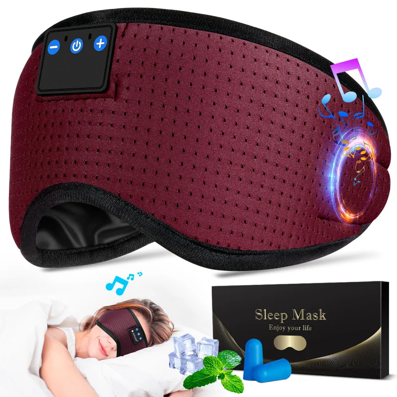 

Наушники для сна, 3D, Bluetooth, 5,2, повязка на голову, беспроводная, для сна, артефакт, дышащая музыка, маска для глаз, наушники для сна, Air Travel