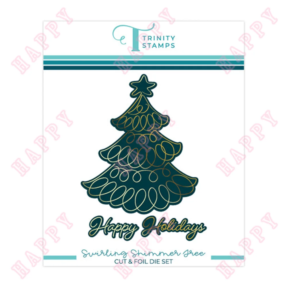 

Сверкающее мерцающее дерево, металлическая резка, горячее украшение из фольги для скрапбукинга своими руками, тиснение, Бумажный шаблон для альбома ручной работы