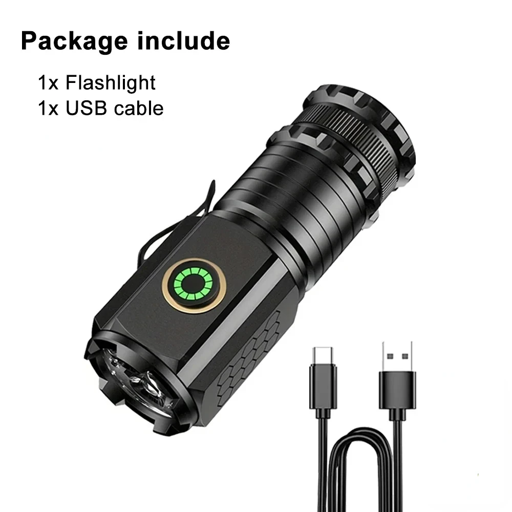 

Портативный фонарик Vieruodis Mini 3LED 2000 люмен