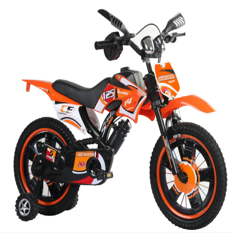 

Motorcycle 16 Inch Foreign Trade Children's Bicycle