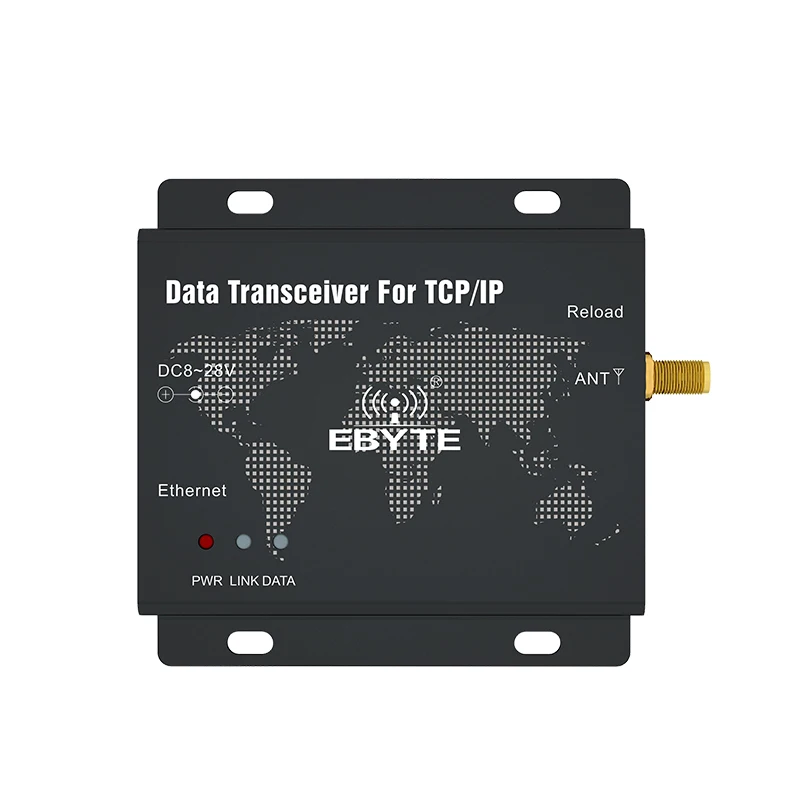 

Ethernet RS485 RS232 CDEBYTE E90-DTU(433C30E)-V2.0 30dBm Modbus TCP to RTU 8-28V Industrial Data Transfer Radio