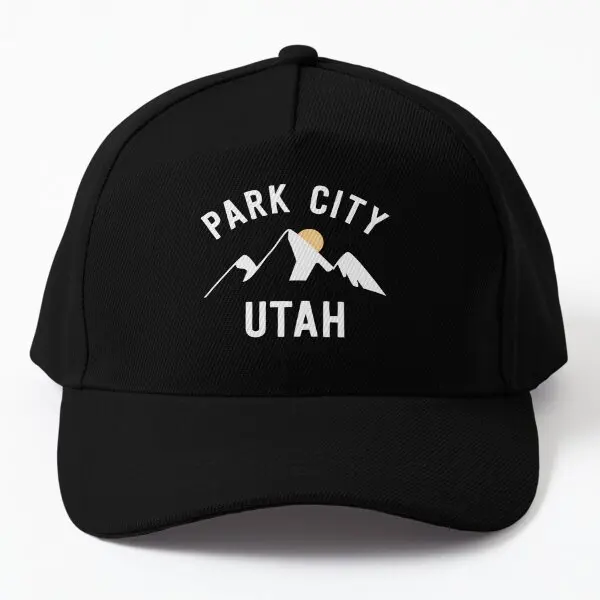 

Бейсболка Park City Utah, кепка, Мужская кепка для спорта на открытом воздухе, летняя повседневная Весенняя Кепка Для мальчиков цвет черный