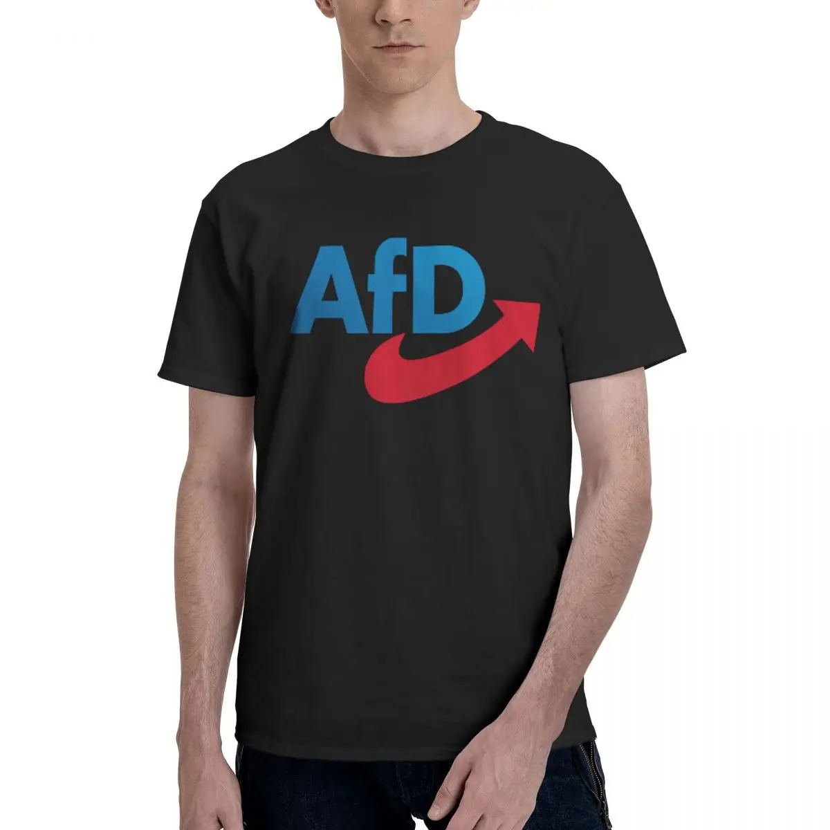 Альтернативная футболка AFD Германия летние забавные футболки Y2K в стиле хип-хоп