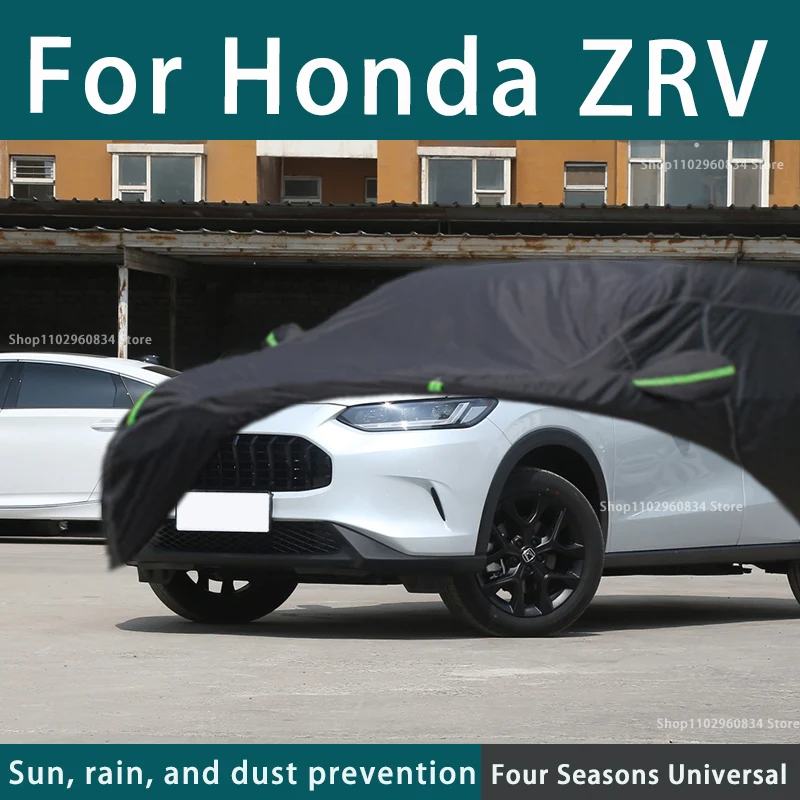 

Чехол для автомобиля Honda ZRV 210T с полным покрытием, УФ Защита от солнца, пыли, дождя, снега, защита от града, черный чехол для автомобиля